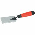 All-Source 1/4 In. V-Margin Notched Trowel 311502